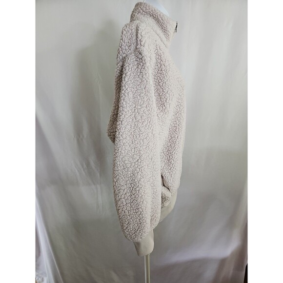 American Eagle Women's Long Sleeve 1/4 Zip Sherpa Casual Pullover Size XS - Picture 5 of 9